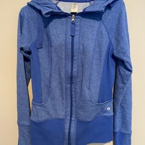 Blue 90 Degree by Reflex Zip Up Active Sweatshirt